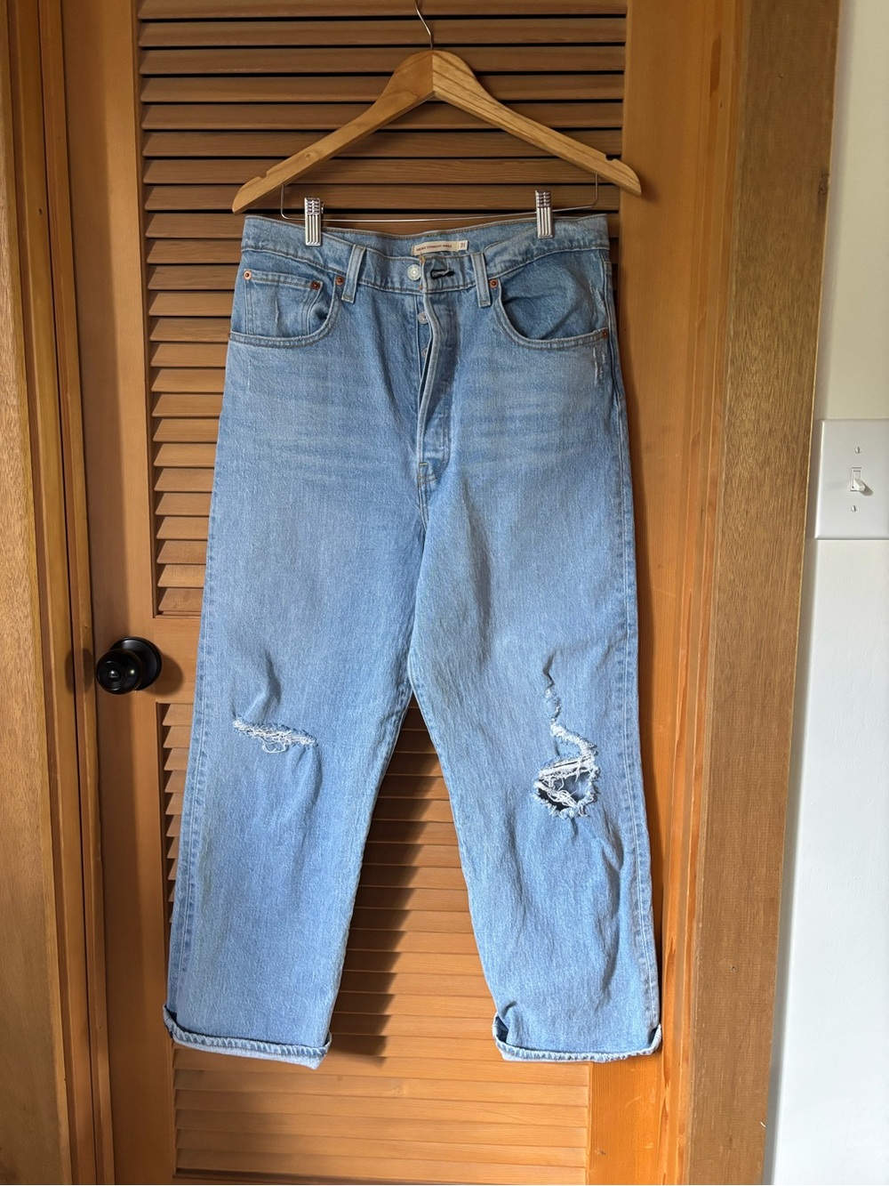 Levi's Ribcage Straight Ankle Jeans